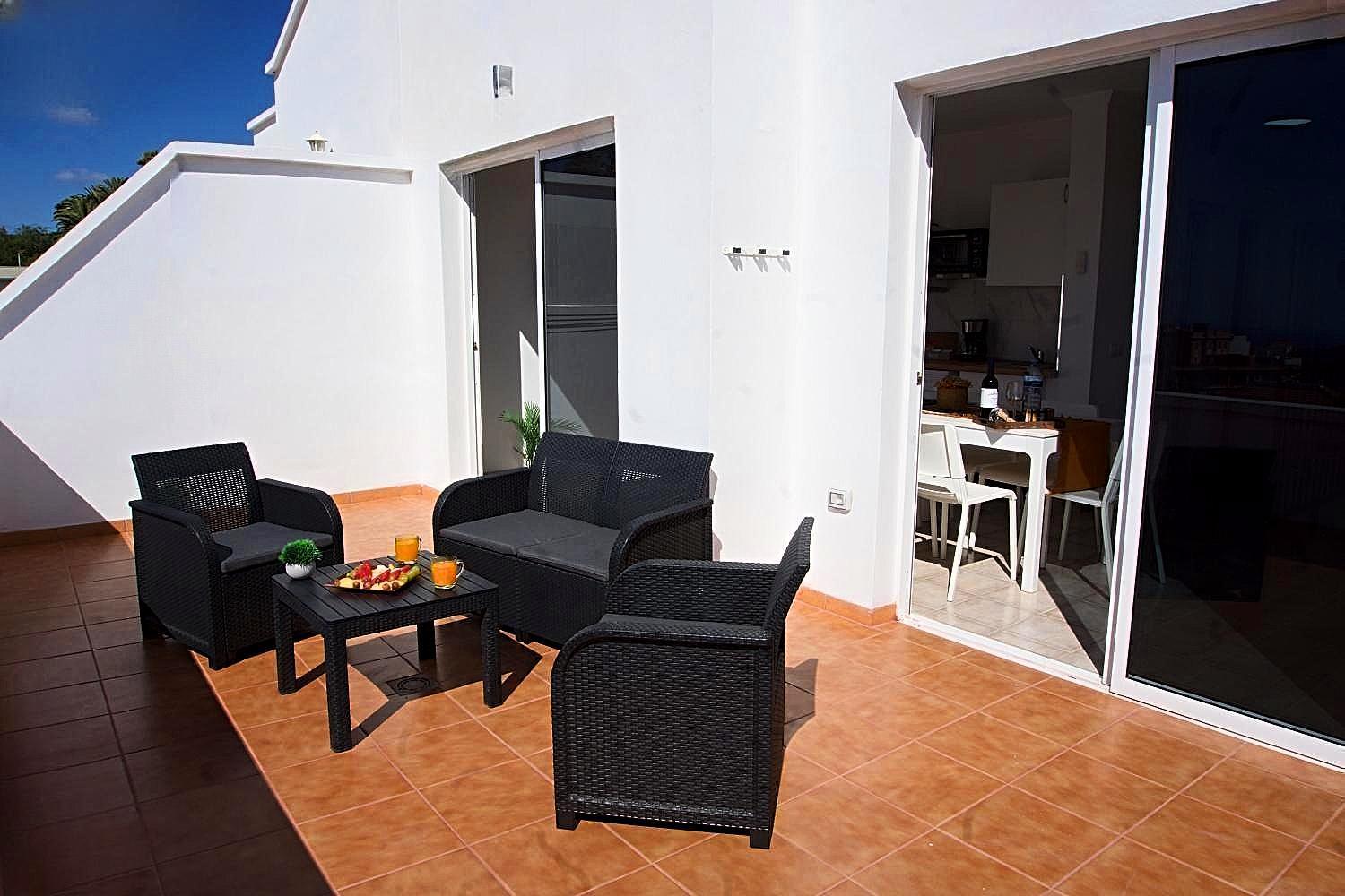 Apartamento,Bbq, Cerca Del Mar Charco del Pino Bagian luar foto